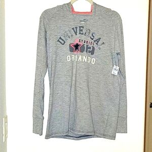 Universal Studios Orlando Hoodie, S, Grey, NWT